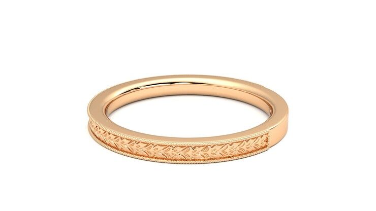 Taylor & Hart Orsha Wedding Ring 360 degree image 20