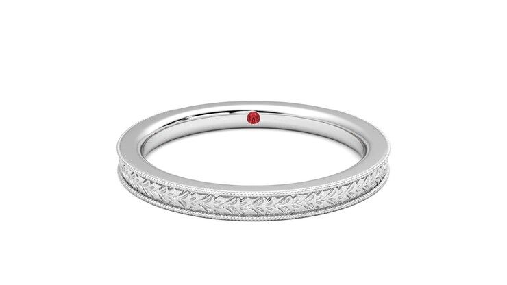 Taylor & Hart Orsha Wedding Ring 360 degree image 0