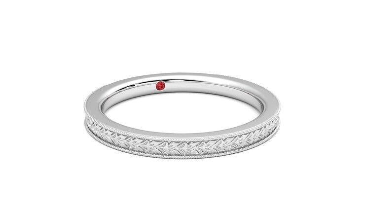 Taylor & Hart Orsha Wedding Ring 360 degree image 4