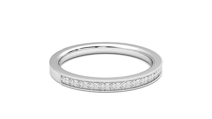 Taylor & Hart Orsha Wedding Ring 360 degree image 10