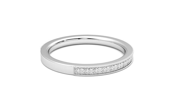 Taylor & Hart Orsha Wedding Ring 360 degree image 12