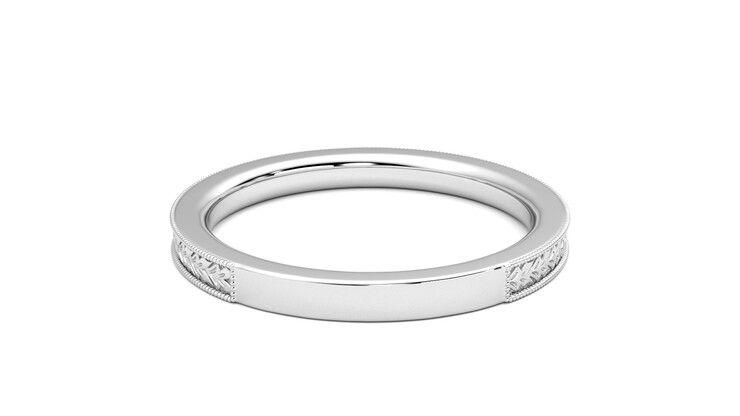 Taylor & Hart Orsha Wedding Ring 360 degree image 15