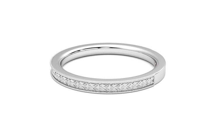 Taylor & Hart Orsha Wedding Ring 360 degree image 20