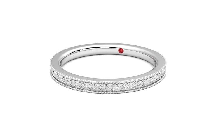 Taylor & Hart Orsha Wedding Ring 360 degree image 26