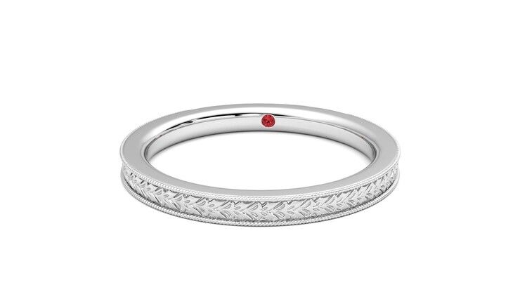 Taylor & Hart Orsha Wedding Ring 360 degree image 28