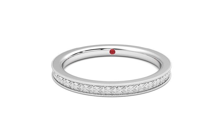 Taylor & Hart Orsha Wedding Ring 360 degree image 29