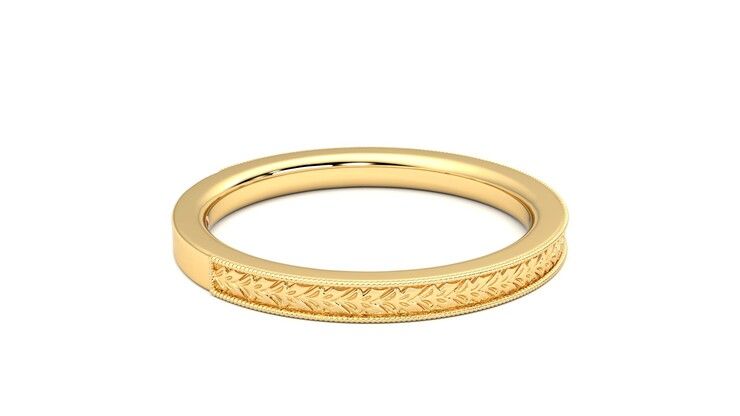 Taylor & Hart Orsha Wedding Ring 360 degree image 10