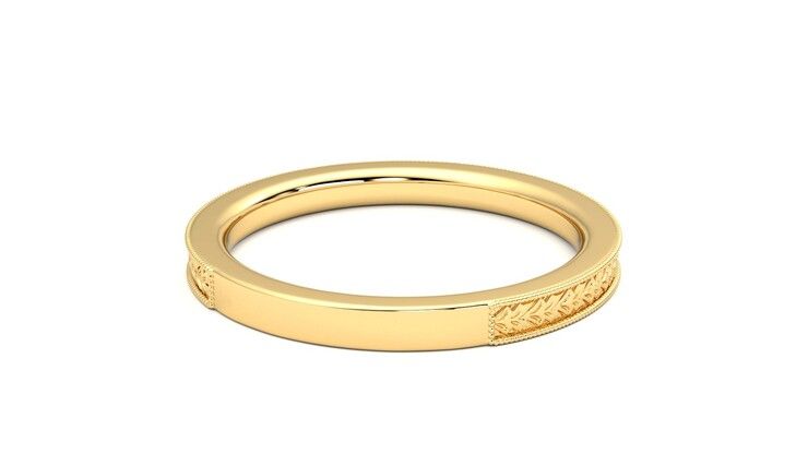 Taylor & Hart Orsha Wedding Ring 360 degree image 14