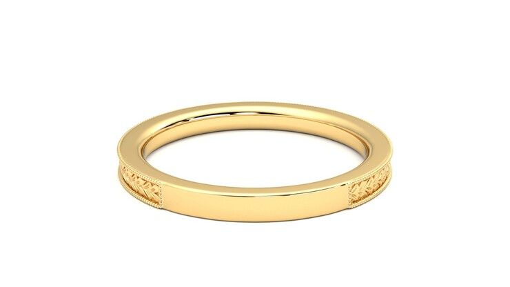 Taylor & Hart Orsha Wedding Ring 360 degree image 15
