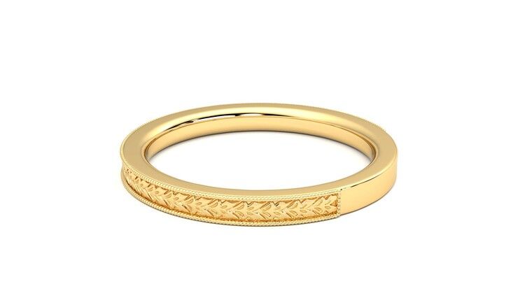 Taylor & Hart Orsha Wedding Ring 360 degree image 19
