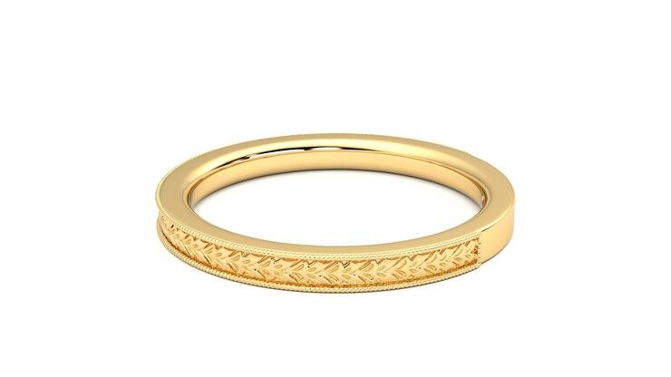 Taylor & Hart Orsha Wedding Ring 360 degree image 20