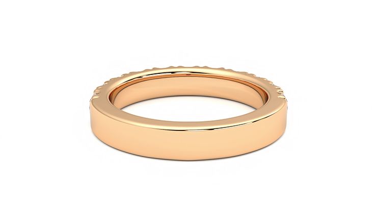 Taylor & Hart Peony Wedding Ring 360 degree image 15
