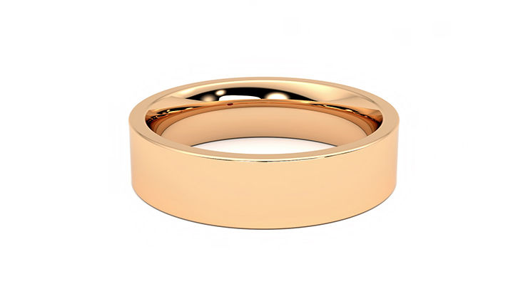Taylor & Hart Pine Wedding Ring 360 degree image 18