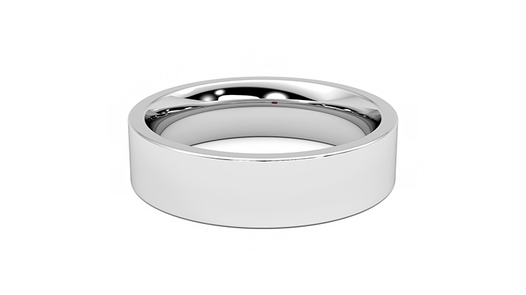 Taylor & Hart Pine Wedding Ring 360 degree image 14