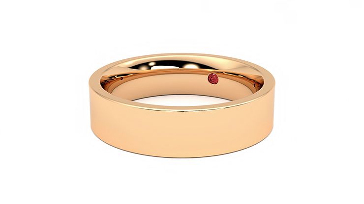 Taylor & Hart Pine Wedding Ring 360 degree image 25