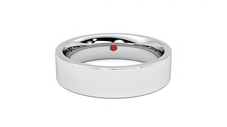 Taylor & Hart Pine Wedding Ring 360 degree image 0