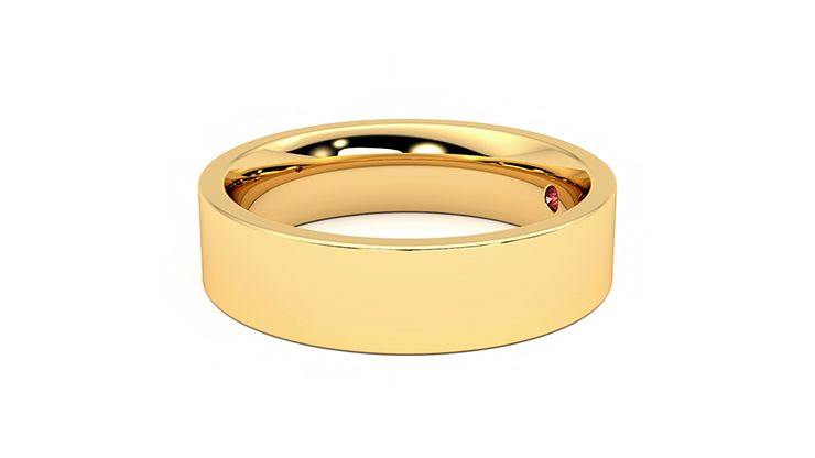 Taylor & Hart Pine Wedding Ring 360 degree image 22
