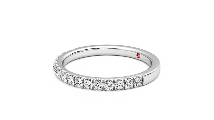 Taylor & Hart Poppy Wedding Ring 360 degree image 23