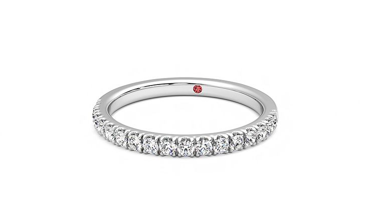 Taylor & Hart Poppy Wedding Ring 360 degree image 27