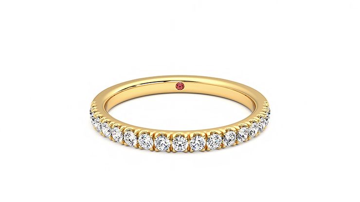 Taylor & Hart Poppy Wedding Ring 360 degree image 0