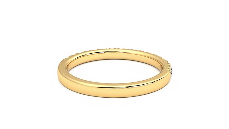 Taylor & Hart Poppy Wedding Ring 360 degree image 14