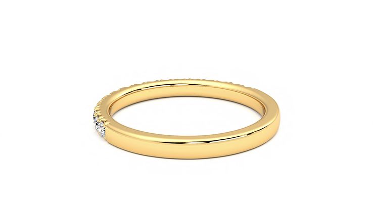Taylor & Hart Poppy Wedding Ring 360 degree image 17