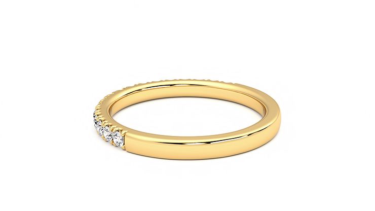 Taylor & Hart Poppy Wedding Ring 360 degree image 18