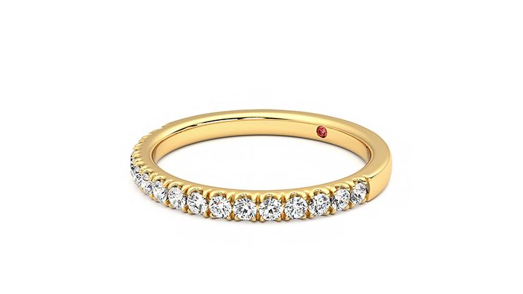 Taylor & Hart Poppy Wedding Ring 360 degree image 24
