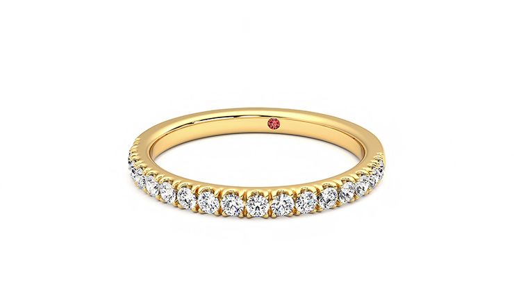 Taylor & Hart Poppy Wedding Ring 360 degree image 27