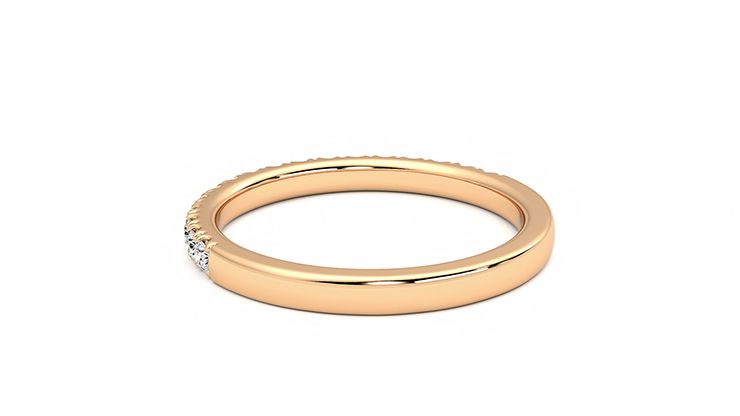 Taylor & Hart Poppy Wedding Ring 360 degree image 17