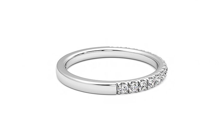 Taylor & Hart Poppy Wedding Ring 360 degree image 10