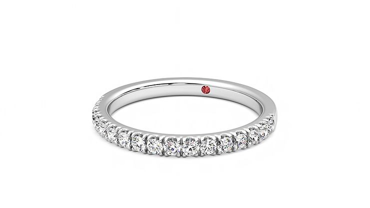 Taylor & Hart Poppy Wedding Ring 360 degree image 26