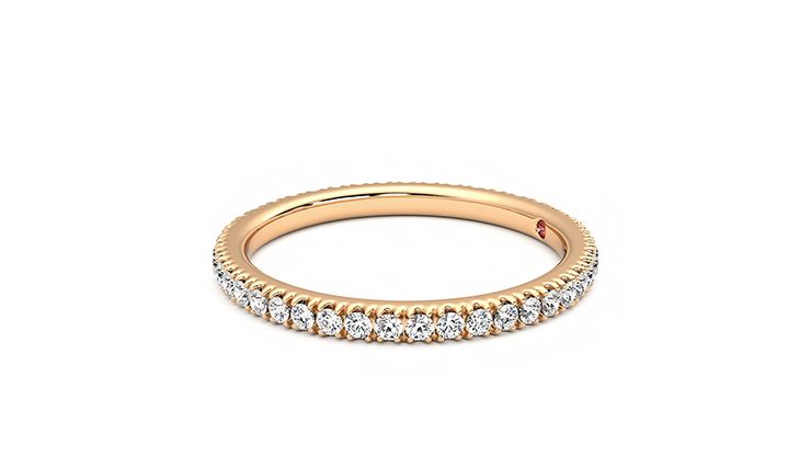 Taylor & Hart Primrose Wedding Ring 360 degree image 22