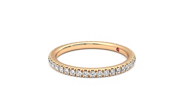 Taylor & Hart Primrose Wedding Ring 360 degree image 23