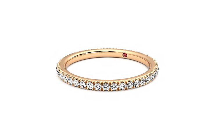 Taylor & Hart Primrose Wedding Ring 360 degree image 25
