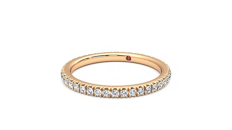 Taylor & Hart Primrose Wedding Ring 360 degree image 26