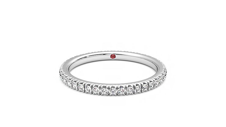 Taylor & Hart Primrose Wedding Ring 360 degree image 0