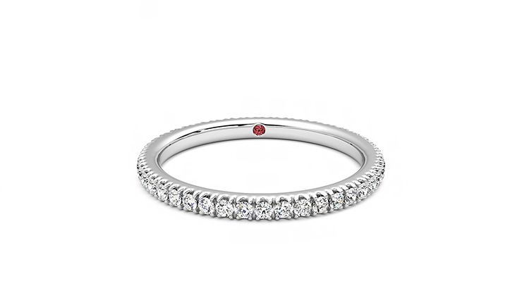 Taylor & Hart Primrose Wedding Ring 360 degree image 1