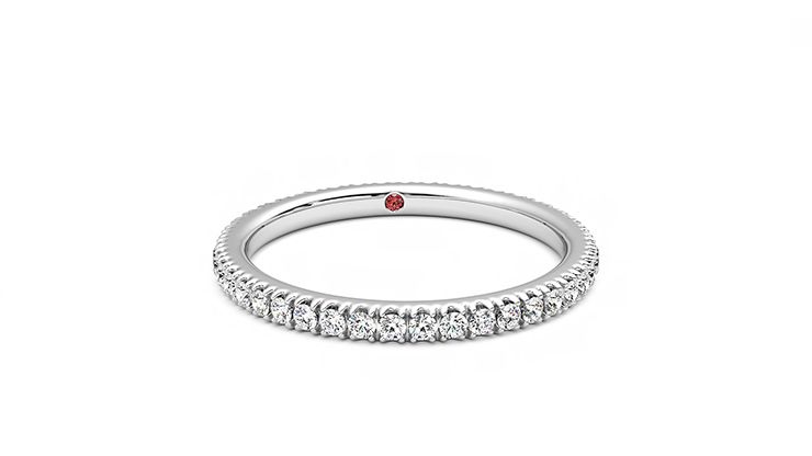 Taylor & Hart Primrose Wedding Ring 360 degree image 2