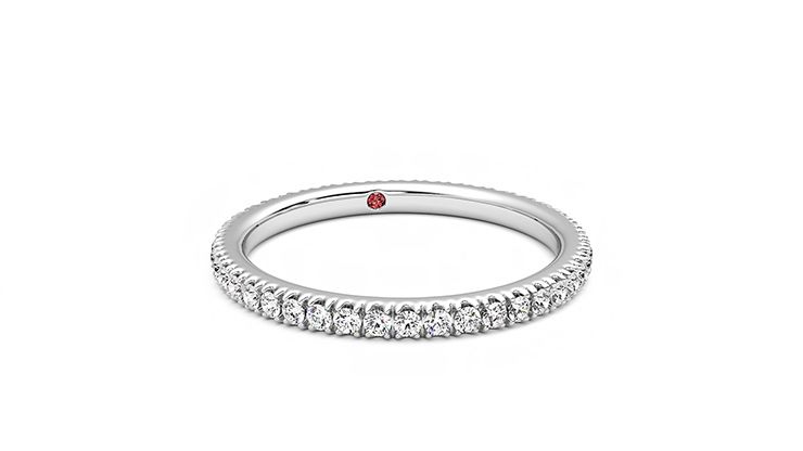 Taylor & Hart Primrose Wedding Ring 360 degree image 3