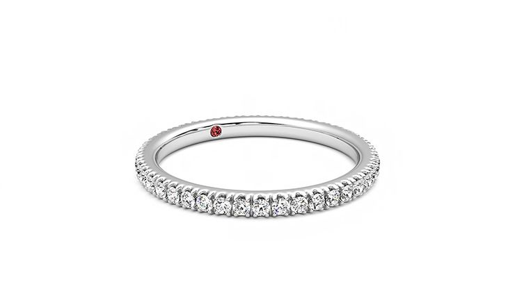 Taylor & Hart Primrose Wedding Ring 360 degree image 5