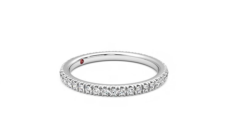 Taylor & Hart Primrose Wedding Ring 360 degree image 7