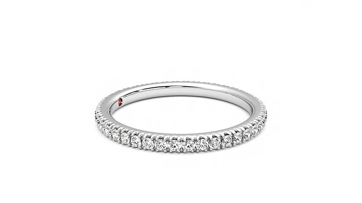 Taylor & Hart Primrose Wedding Ring 360 degree image 8