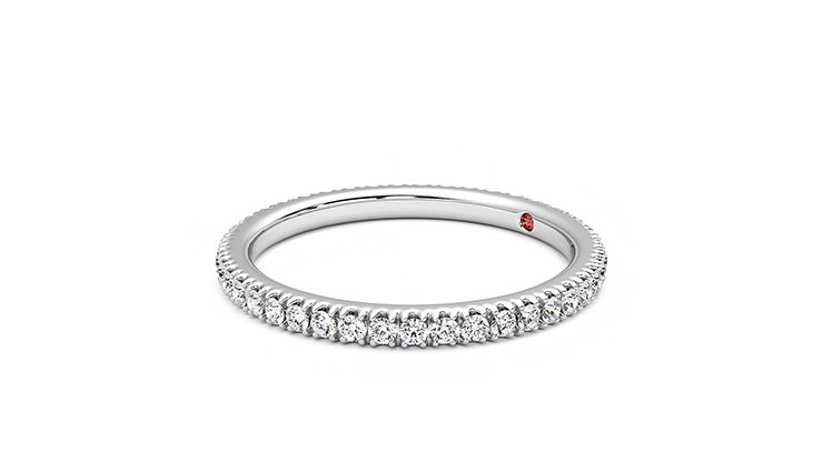 Taylor & Hart Primrose Wedding Ring 360 degree image 23