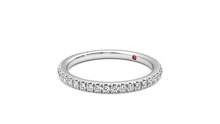 Taylor & Hart Primrose Wedding Ring 360 degree image 24