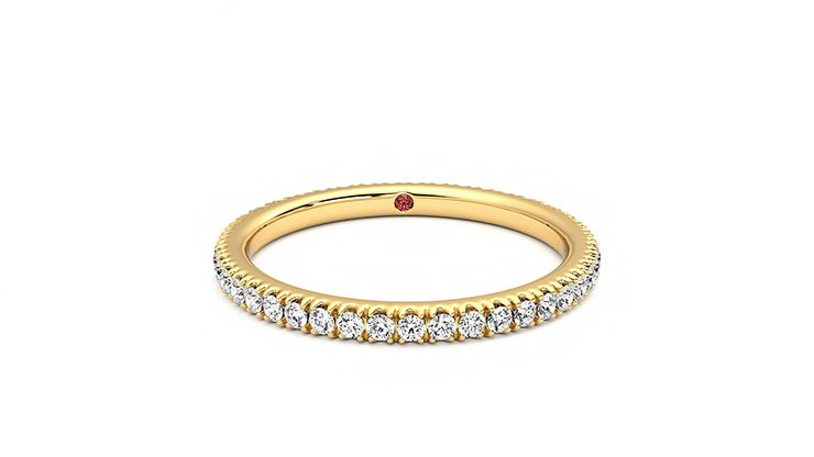 Taylor & Hart Primrose Wedding Ring 360 degree image 1