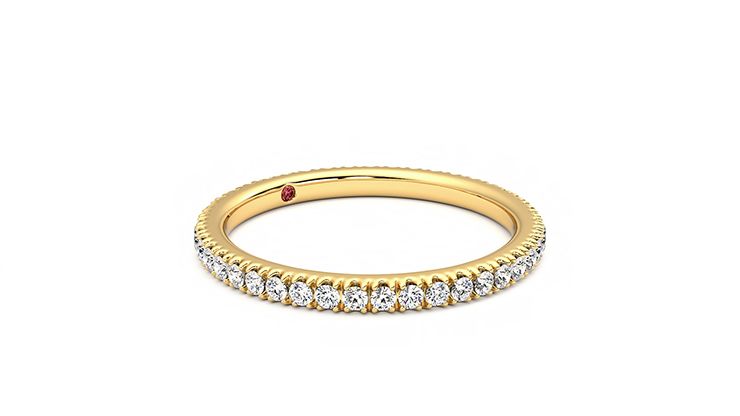 Taylor & Hart Primrose Wedding Ring 360 degree image 6