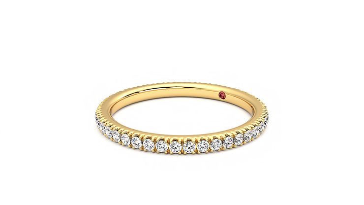 Taylor & Hart Primrose Wedding Ring 360 degree image 24