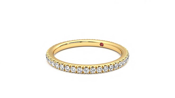 Taylor & Hart Primrose Wedding Ring 360 degree image 25