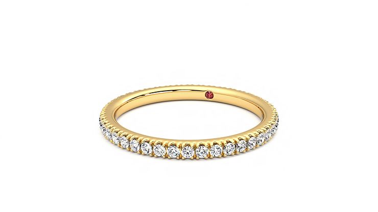 Taylor & Hart Primrose Wedding Ring 360 degree image 26